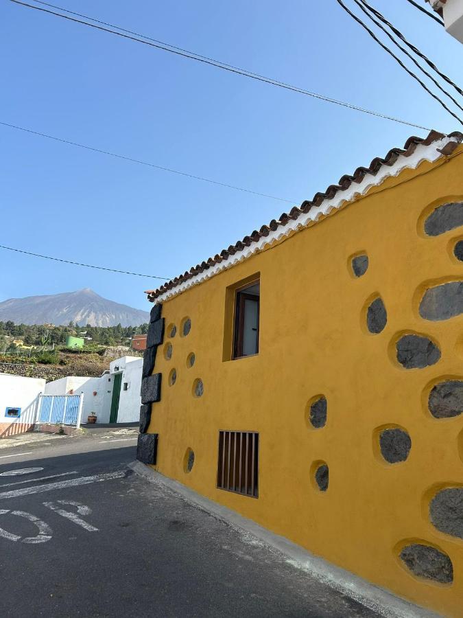Tradicional Casa Canaria Con Piscina Y Vistas Al Teide Икод-де-лос-Винос Экстерьер фото