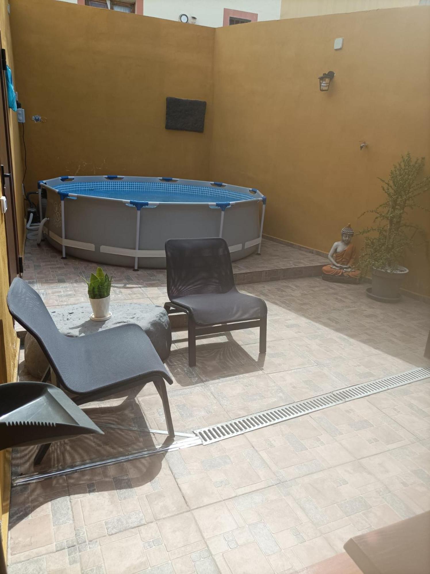 Tradicional Casa Canaria Con Piscina Y Vistas Al Teide Икод-де-лос-Винос Экстерьер фото